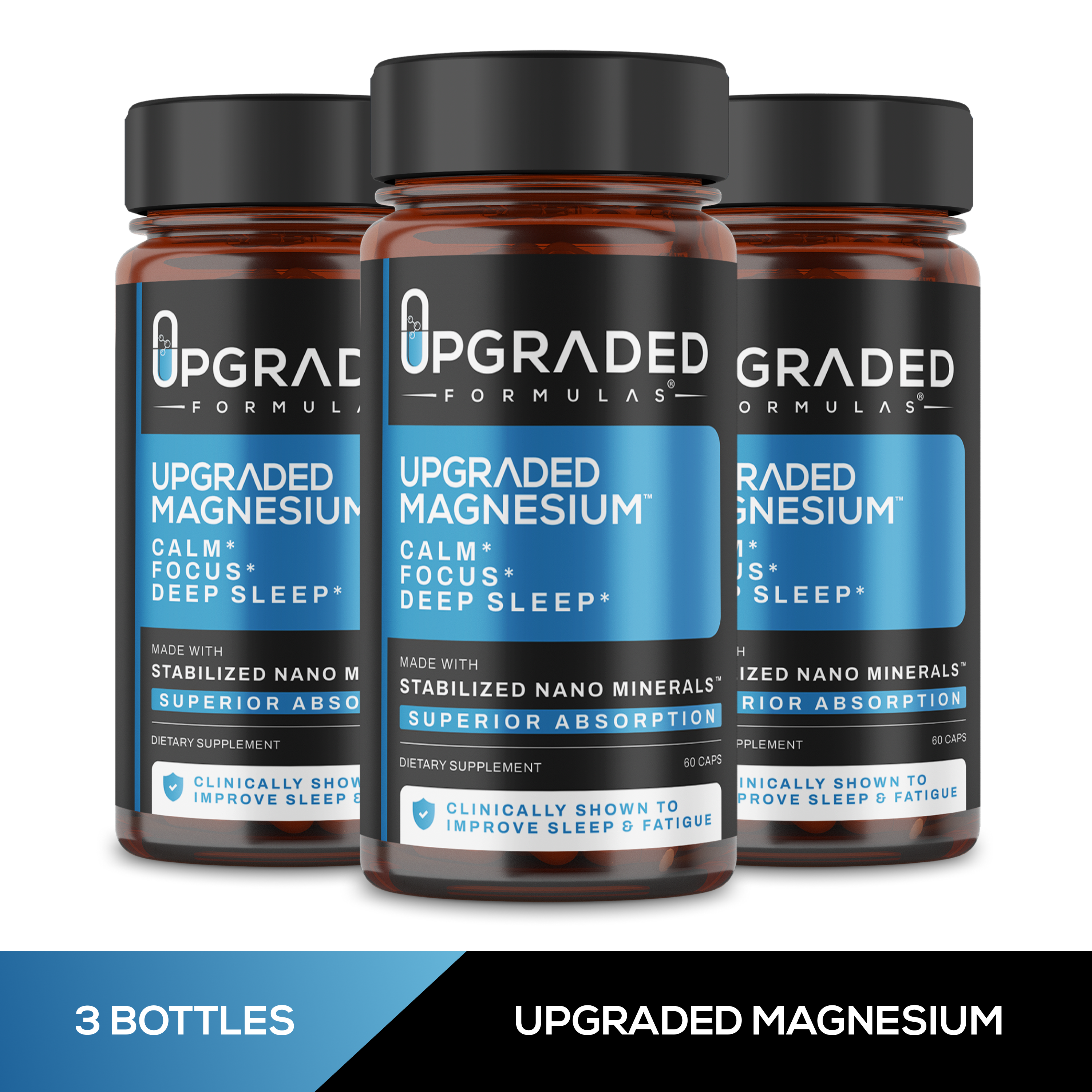 Upgraded Magnesium — Daily Relaxation & Sleep Support Capsules
