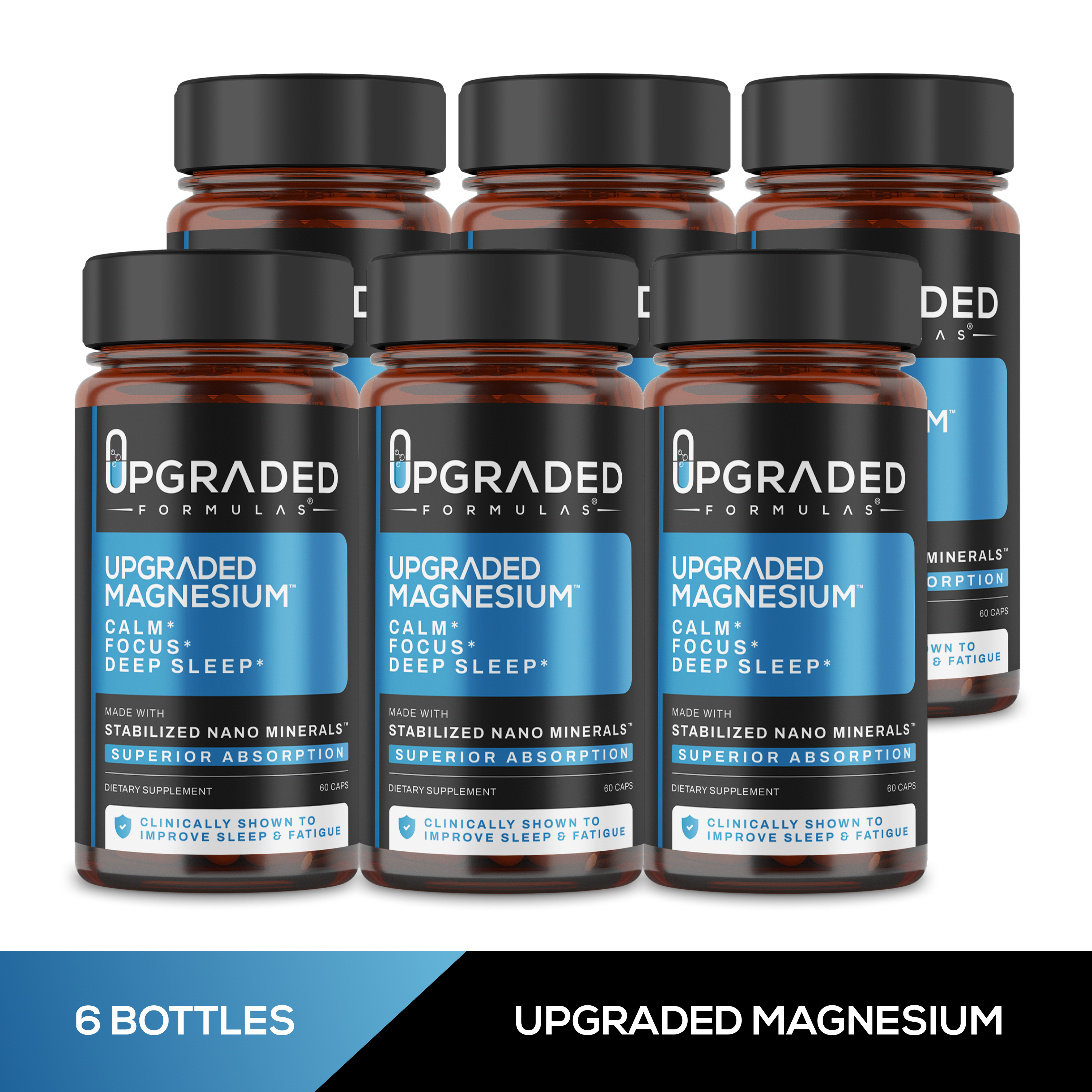 Upgraded Magnesium — Daily Relaxation & Sleep Support Capsules